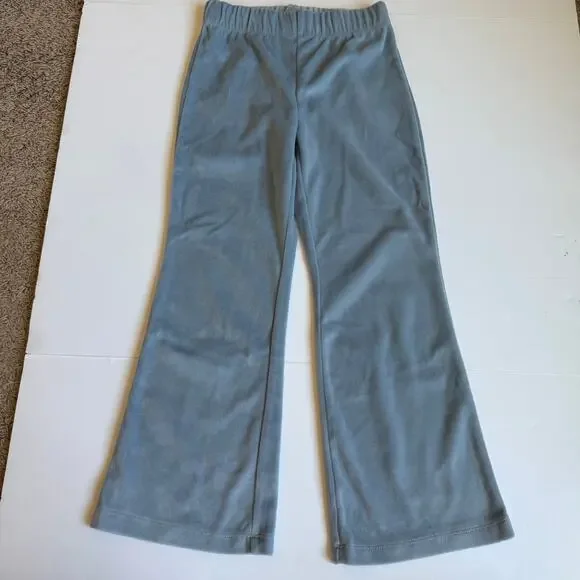 Gap Kids Blue Velour Pajamas 6 - Picture 9 of 13